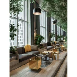 LUCEO Lámpara Colgante Redonda Ø28 Negro/Transparente - AYTM -Iluminación Tienda De Ventas 19