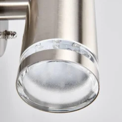 Tiberius Aplique De Pared Exterior Steel - Lindby -Iluminación Tienda De Ventas 42510965026266