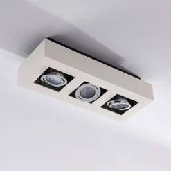 Vince 3 Lámpara De Techo Blanco - Arcchio -Iluminación Tienda De Ventas 42510965081615