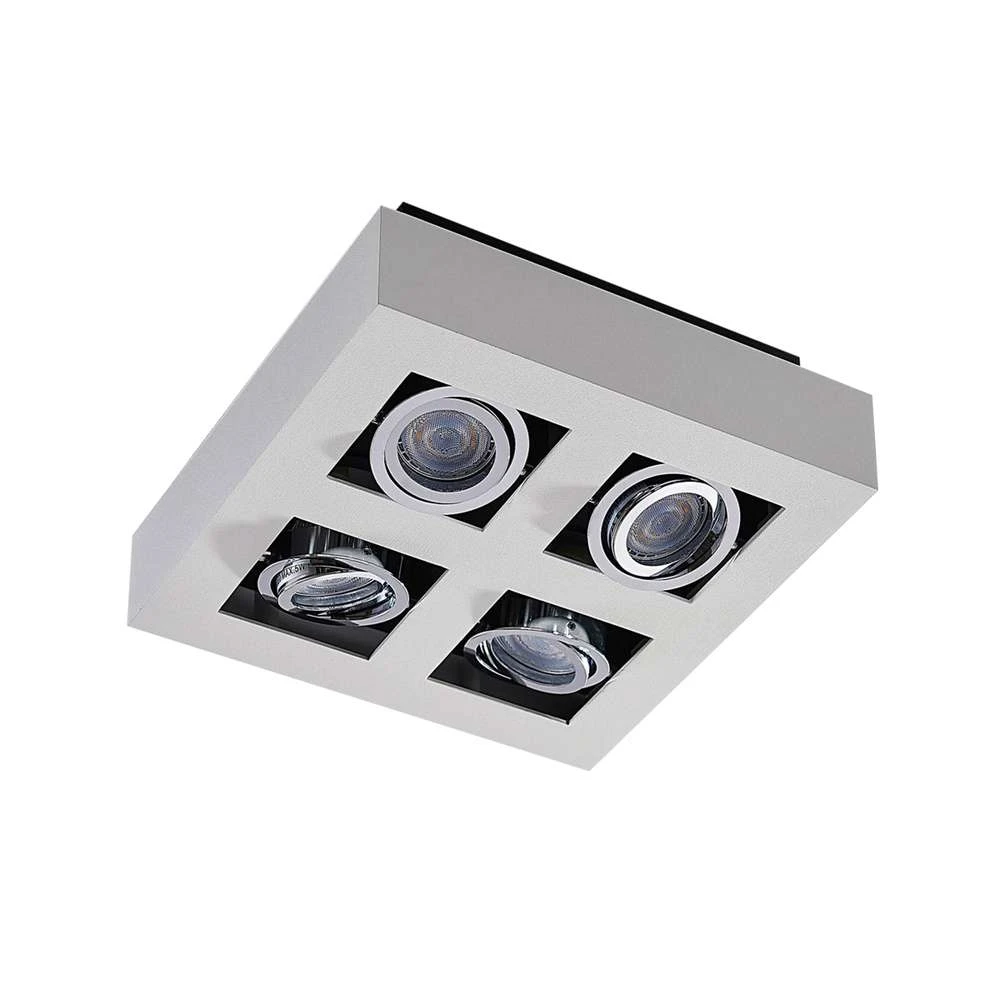 Vince 4 Lámpara De Techo Square Blanco - Arcchio 1 Vince 4 Lámpara De Techo Square Blanco - Arcchio