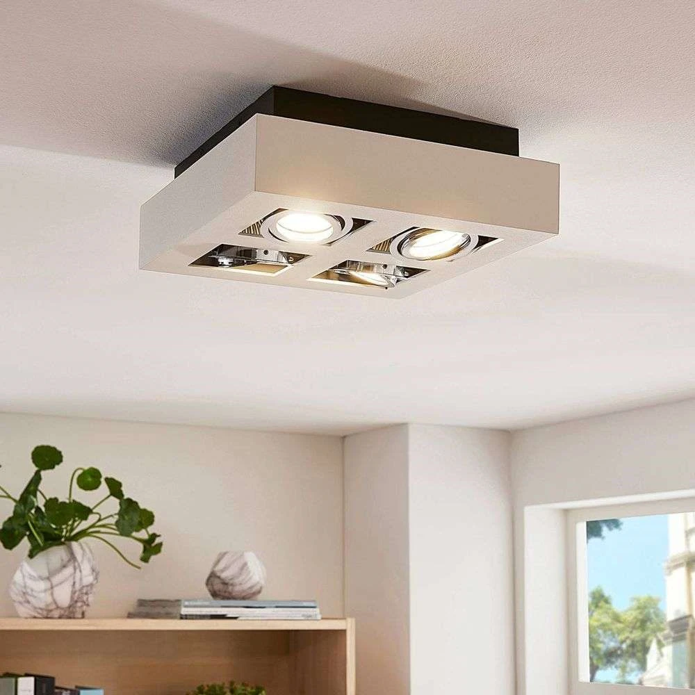 Vince 4 Lámpara De Techo Square Blanco - Arcchio 2 Vince 4 Lámpara De Techo Square Blanco - Arcchio - Imagen 2