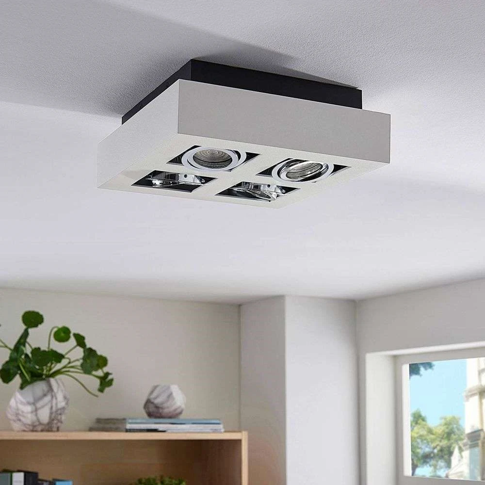 Vince 4 Lámpara De Techo Square Blanco - Arcchio 3 Vince 4 Lámpara De Techo Square Blanco - Arcchio - Imagen 3