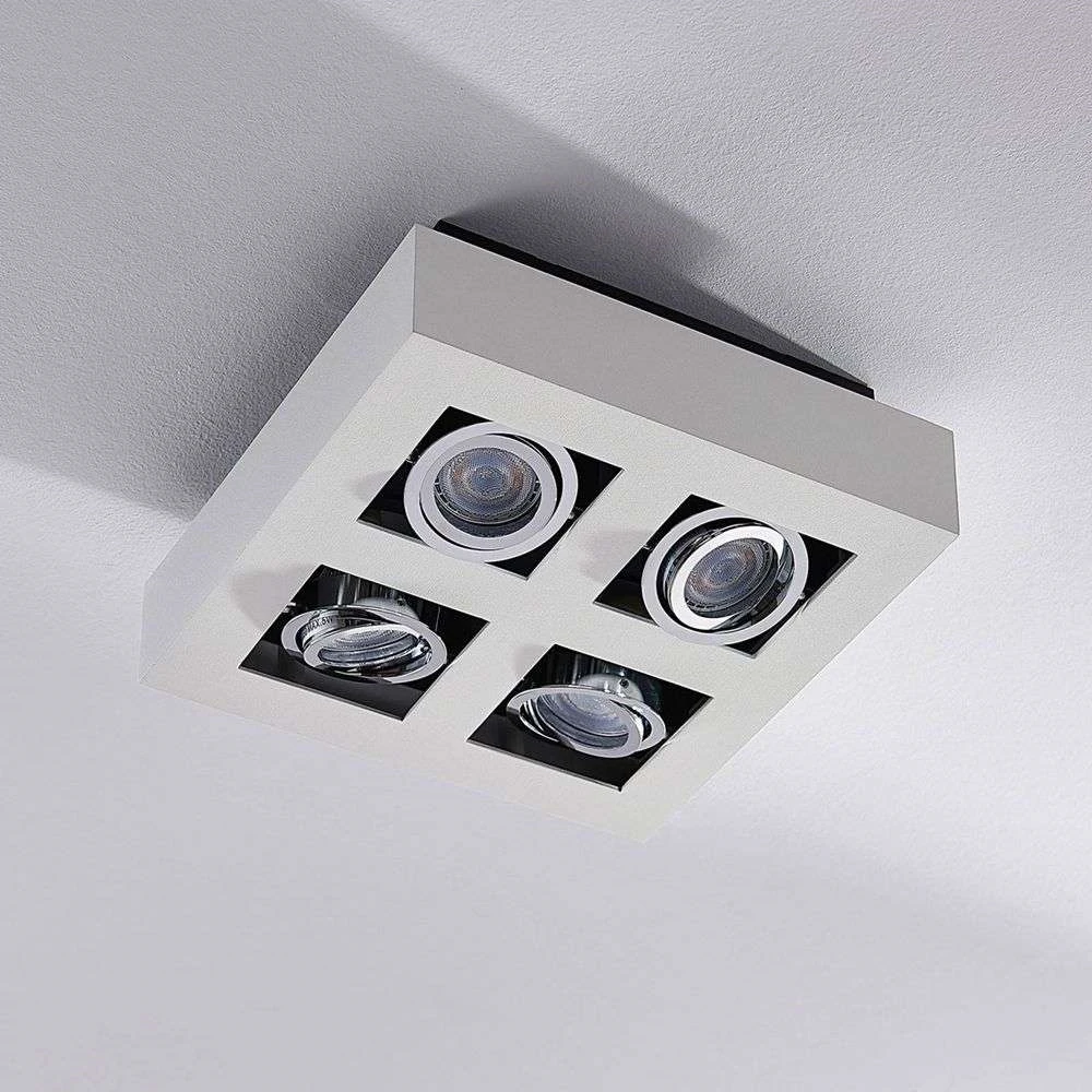 Vince 4 Lámpara De Techo Square Blanco - Arcchio 5 Vince 4 Lámpara De Techo Square Blanco - Arcchio - Imagen 5