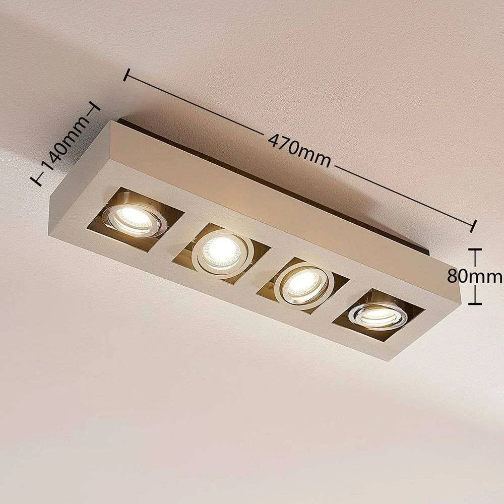 Vince 4 Lámpara De Techo Blanco - Arcchio 4 Vince 4 Lámpara De Techo Blanco - Arcchio - Imagen 4