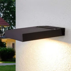 Maico Udendørs Aplique De Pared Dark Grey - Lucande -Iluminación Tienda De Ventas 42510965128543