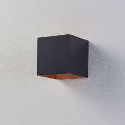 Aldrina Aplique De Pared Negro/Oro - Arcchio 10 Aldrina Aplique De Pared Negro/Oro - Arcchio -Iluminación Tienda De Ventas 42510965147355