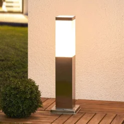 Lorian Lámpara Para Jardín H45 Steel - Lindby -Iluminación Tienda De Ventas 42510965179104