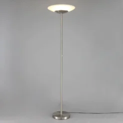 Ragna Lámpara De Pie White/Nickel - Lindby -Iluminación Tienda De Ventas 42510965196483
