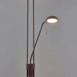 Yveta Lámpara De Pie Rust/White - Lindby -Iluminación Tienda De Ventas 42510965201185