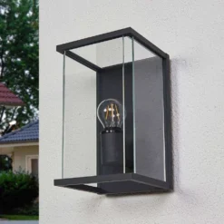 Annalea Aplique Exterior IP54 Dark Grey - Lucande -Iluminación Tienda De Ventas 42510965210613 2