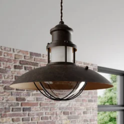 Louisanne Lámpara Colgante Brown - Lindby -Iluminación Tienda De Ventas 42510965241543