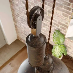 Louisanne Adjustable Lámpara Colgante Brown - Lindby -Iluminación Tienda De Ventas 42510965241615