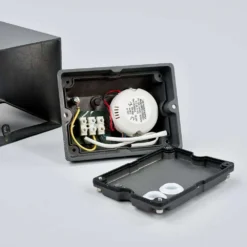 Evie Udendørs Aplique De Pared Dark Grey/Clear - Lucande -Iluminación Tienda De Ventas 42510965260356