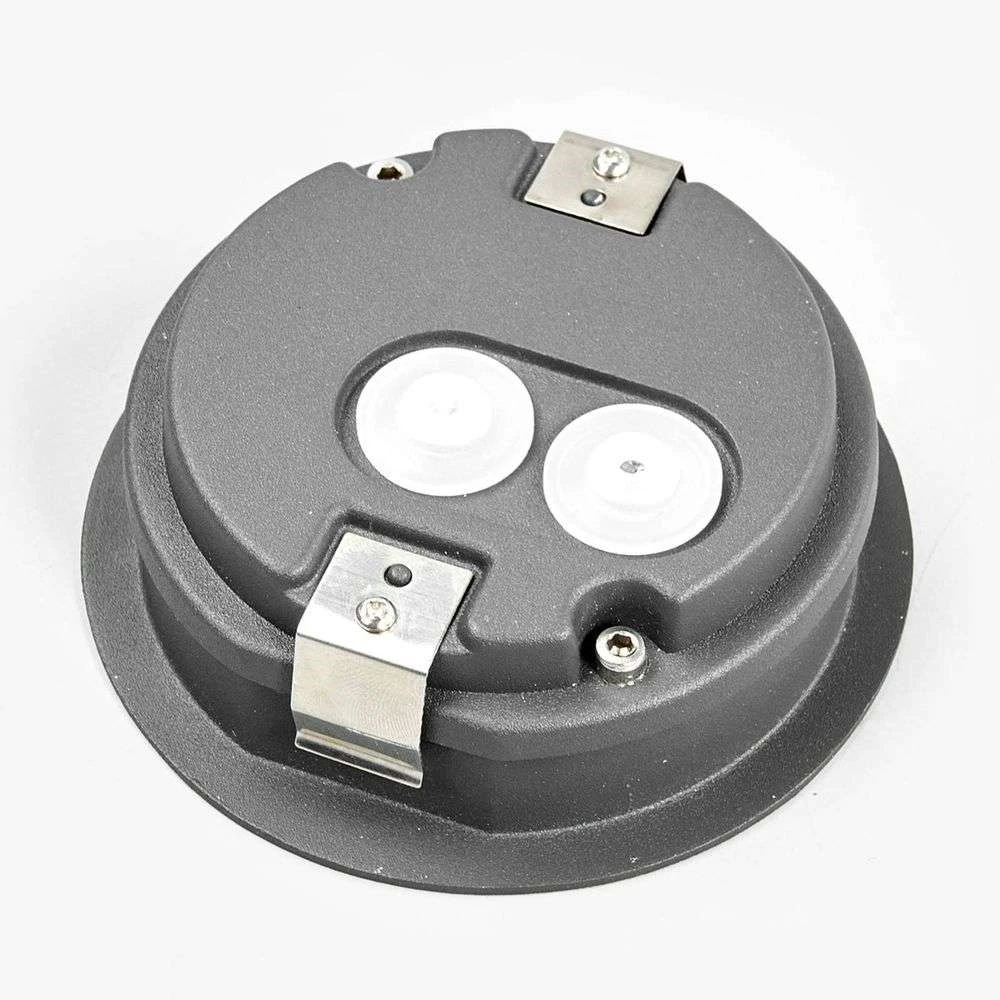 Loya Round Exterior Luz De Pared Empotrada Dark Grey - Lucande 6 Loya Round Exterior Luz De Pared Empotrada Dark Grey - Lucande - Imagen 6