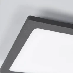 Mabella Udendørs Lámpara De Techo Dark Grey/White - Lucande -Iluminación Tienda De Ventas 42510965271245