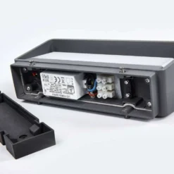 Logan Udendørs Aplique De Pared Antracite/White - Lucande -Iluminación Tienda De Ventas 42510965276126