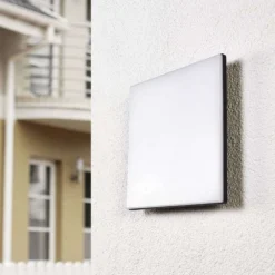 Henni Udendørs Lámpara De Techo Dark Grey/White - Lucande -Iluminación Tienda De Ventas 42510965277804