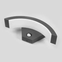 Jule Udendørs Aplique De Pared W/Sensor Graphite/White - Lucande -Iluminación Tienda De Ventas 42510965280224