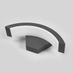 Jule Udendørs Aplique De Pared Graphite/White - Lucande -Iluminación Tienda De Ventas 42510965280394