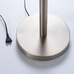 Dunja Lámpara De Pie Nickel - Lucande -Iluminación Tienda De Ventas 42510965282686