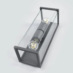 Annalea Up/Down Aplique Exterior IP54 Dark Grey - Lucande -Iluminación Tienda De Ventas 42510965285723 3