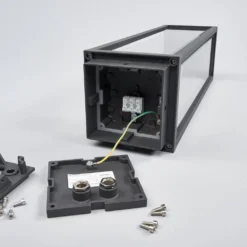 Annalea Lámpara Exterior/Jardín H50 Dark Grey/Clear - Lucande -Iluminación Tienda De Ventas 42510965285896