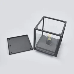 Annalea Lámpara Exterior/Jardín H20 Dark Grey/Clear - Lucande -Iluminación Tienda De Ventas 42510965286025