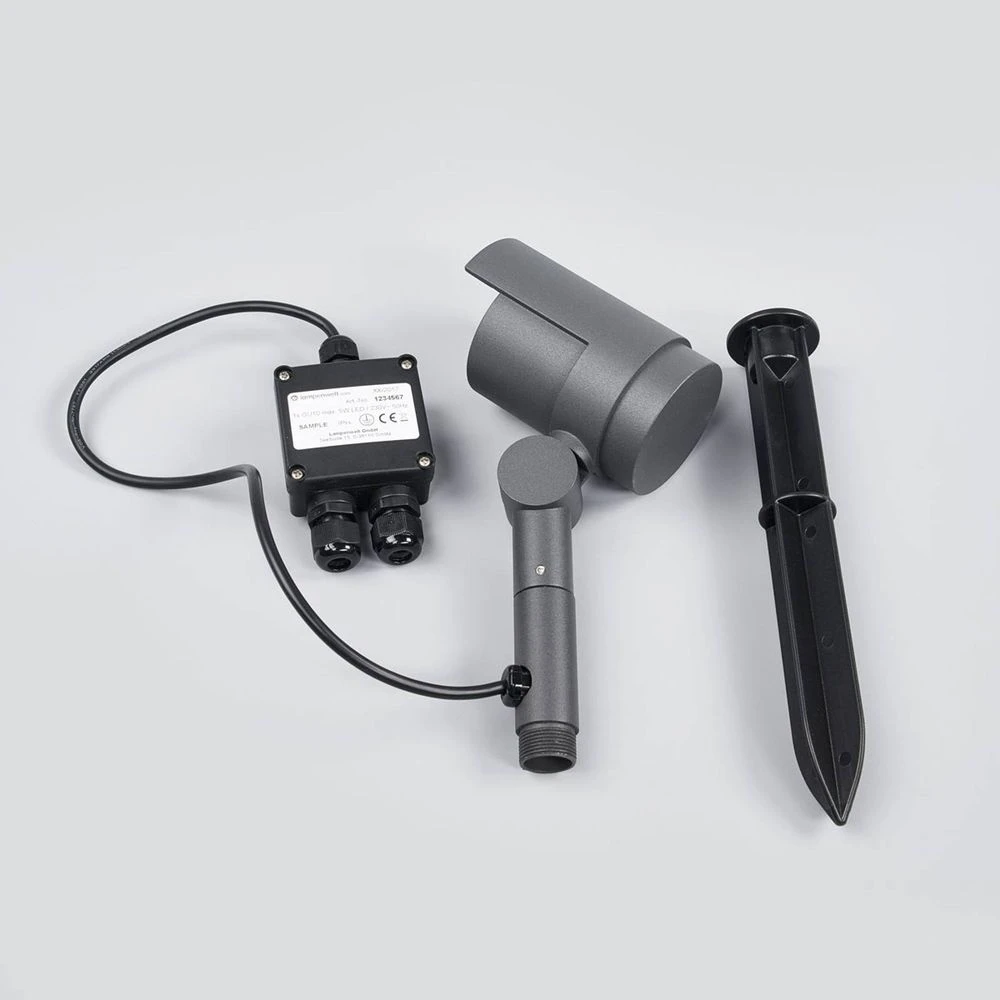 Beatrix Spike Empotrable Exteriores IP65 Dark Grey - Lucande 2 Beatrix Spike Empotrable Exteriores IP65 Dark Grey - Lucande - Imagen 2