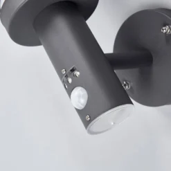 Djori Aplique De Pared Exterior W/Sensor Dark Grey - Lindby -Iluminación Tienda De Ventas 42510965286885