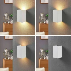 Jaymie Up/Down Applique De Pared Dim. White - Lindby -Iluminación Tienda De Ventas 42510965300704