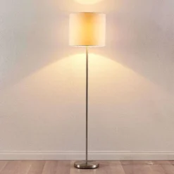 Parsa Lámpara De Pie White - Lindby -Iluminación Tienda De Ventas 42510965313293