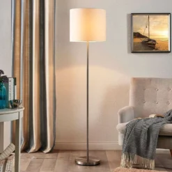 Parsa Lámpara De Pie White - Lindby -Iluminación Tienda De Ventas 42510965313294