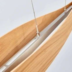 Lian Lámpara Colgante L119 Oak/Nickel - Lucande -Iluminación Tienda De Ventas 42510965320985