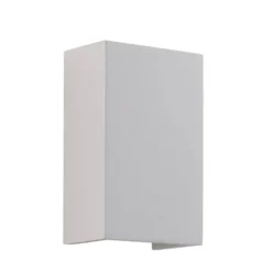Colja Square Aplique De Pared White - Lindby