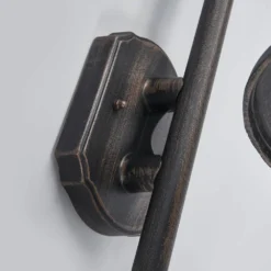 Daphne Aplique De Pared Exterior W/Sensor Antique Black - Lindby -Iluminación Tienda De Ventas 42510965338806