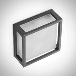 Aurelien Square Aplique Exterior IP54 Dark Grey - Lucande -Iluminación Tienda De Ventas 42510965379254