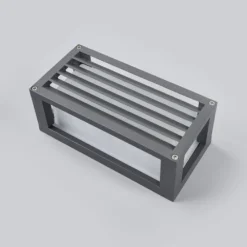 Aurelien Cover Long Udendørs Aplique De Pared Dark Grey/White - Lucande -Iluminación Tienda De Ventas 42510965379493