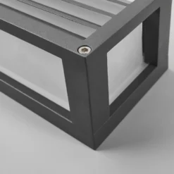 Aurelien Cover Long Udendørs Aplique De Pared Dark Grey/White - Lucande -Iluminación Tienda De Ventas 42510965379494