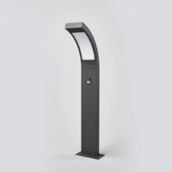 Juvia Lámpara Exterior/Jardín W/Sensor Graphite/Opal - Lucande -Iluminación Tienda De Ventas 42510965384723