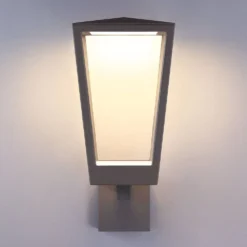 Chaja Udendørs Aplique De Pared Dark Grey/Clear - Lucande -Iluminación Tienda De Ventas 42510965389394