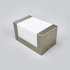 Severina Aplique De Pared Exterior Steel - Lindby -Iluminación Tienda De Ventas 42510965391725