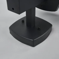 Askan Aplique De Pared Exterior Black/Clear - Lindby 11 Askan Aplique De Pared Exterior Black/Clear - Lindby -Iluminación Tienda De Ventas 42510965402156