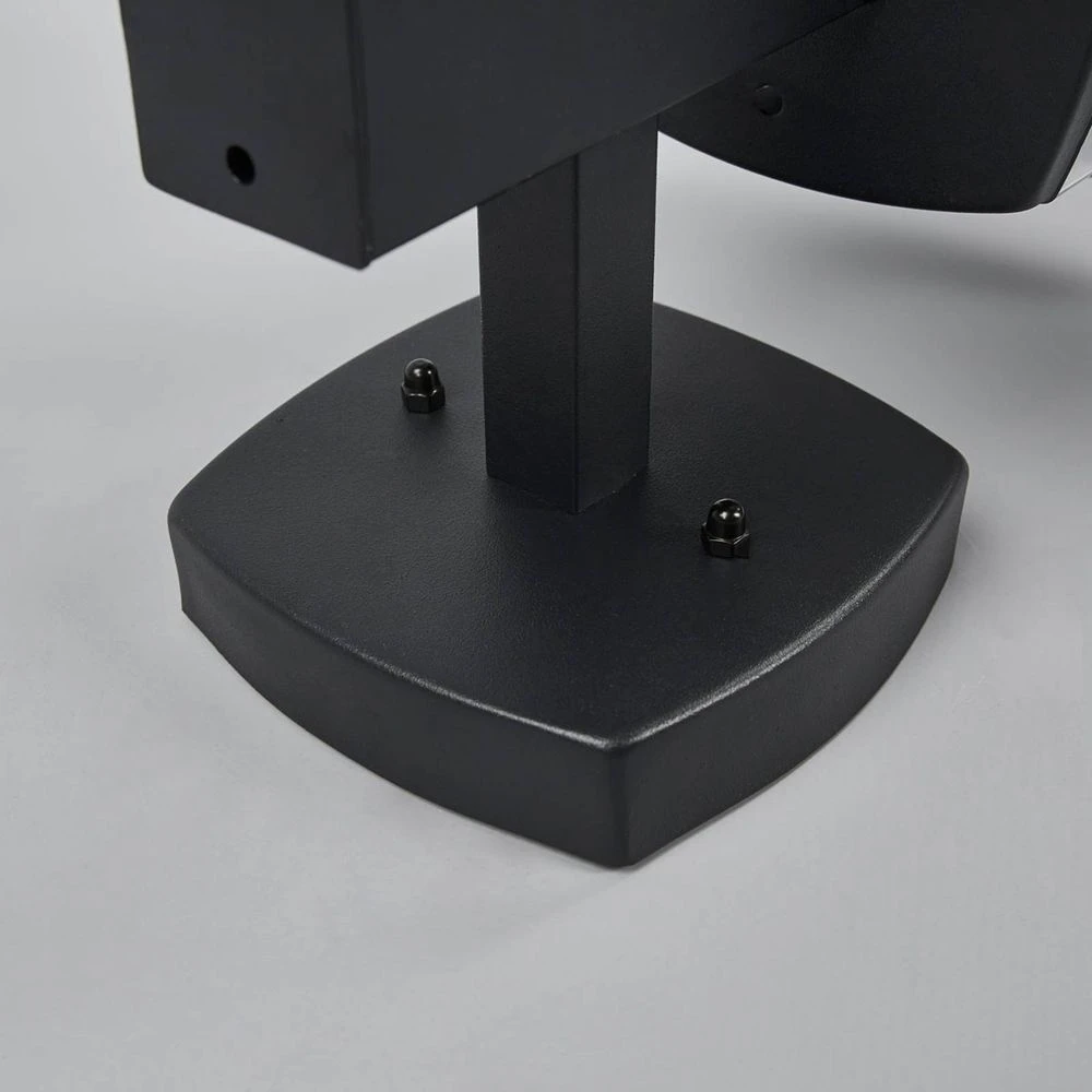 Askan Aplique De Pared Exterior Black/Clear - Lindby 6 Askan Aplique De Pared Exterior Black/Clear - Lindby - Imagen 6