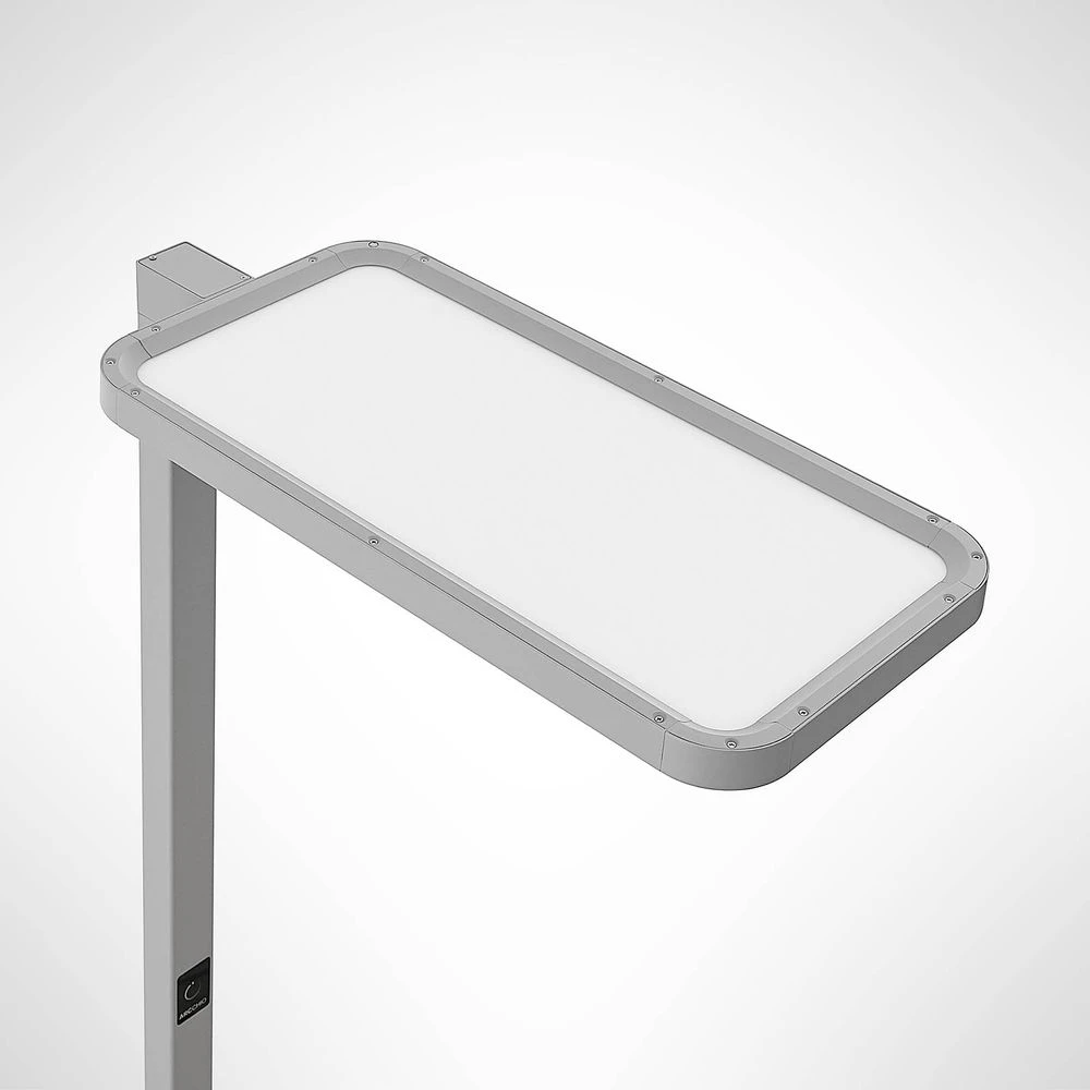 Matthis Lámpara De Pie Silver/White - Arcchio 5 Matthis Lámpara De Pie Silver/White - Arcchio - Imagen 5