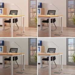 Resi Lámpara De Pie Alu - Lucande -Iluminación Tienda De Ventas 42510965420353