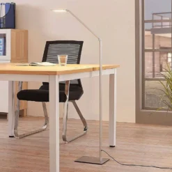 Resi Lámpara De Pie Alu - Lucande -Iluminación Tienda De Ventas 42510965420355