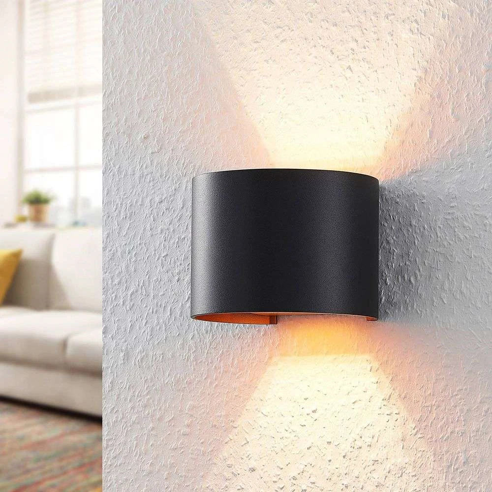 Zuzana Aplique De Pared Round Negro/Oro - Arcchio 3 Zuzana Aplique De Pared Round Negro/Oro - Arcchio - Imagen 3