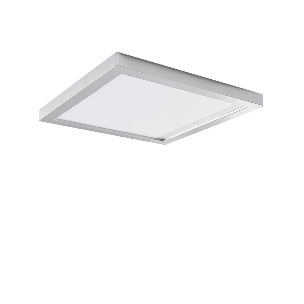 Solvie LED Lámpara De Techo Square Plata/Blanco - Arcchio 1 Solvie LED Lámpara De Techo Square Plata/Blanco - Arcchio