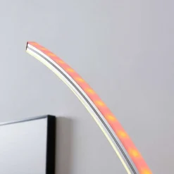 Amaro Lámpara De Pie Chrome/White - Lindby -Iluminación Tienda De Ventas 42510965469033