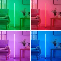 Hadis Lámpara De Pie White/Chrome - Lindby -Iluminación Tienda De Ventas 42510965469104